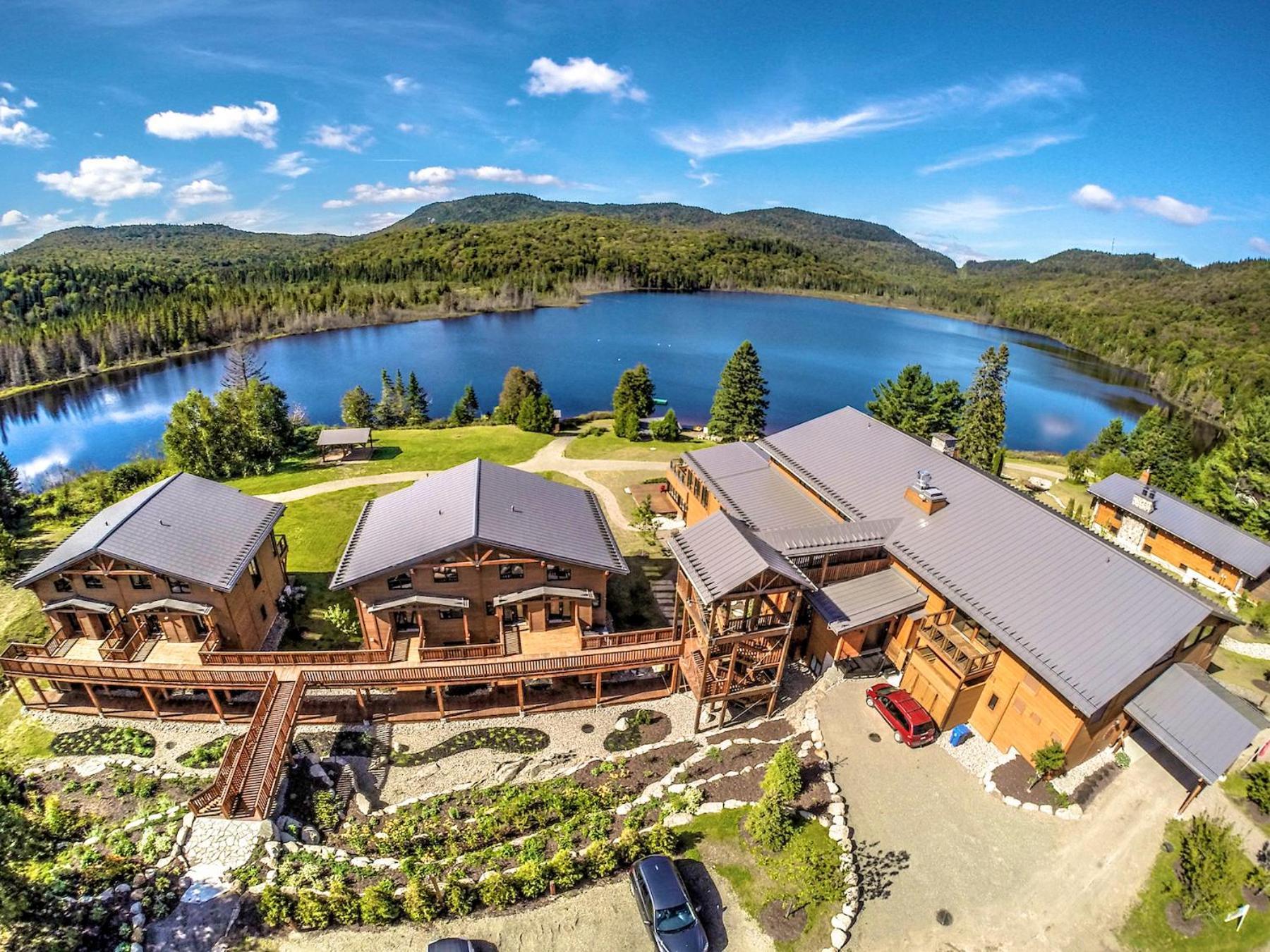 Le Grand R Hotel Saint-Donat-de-Montcalm Eksteriør billede